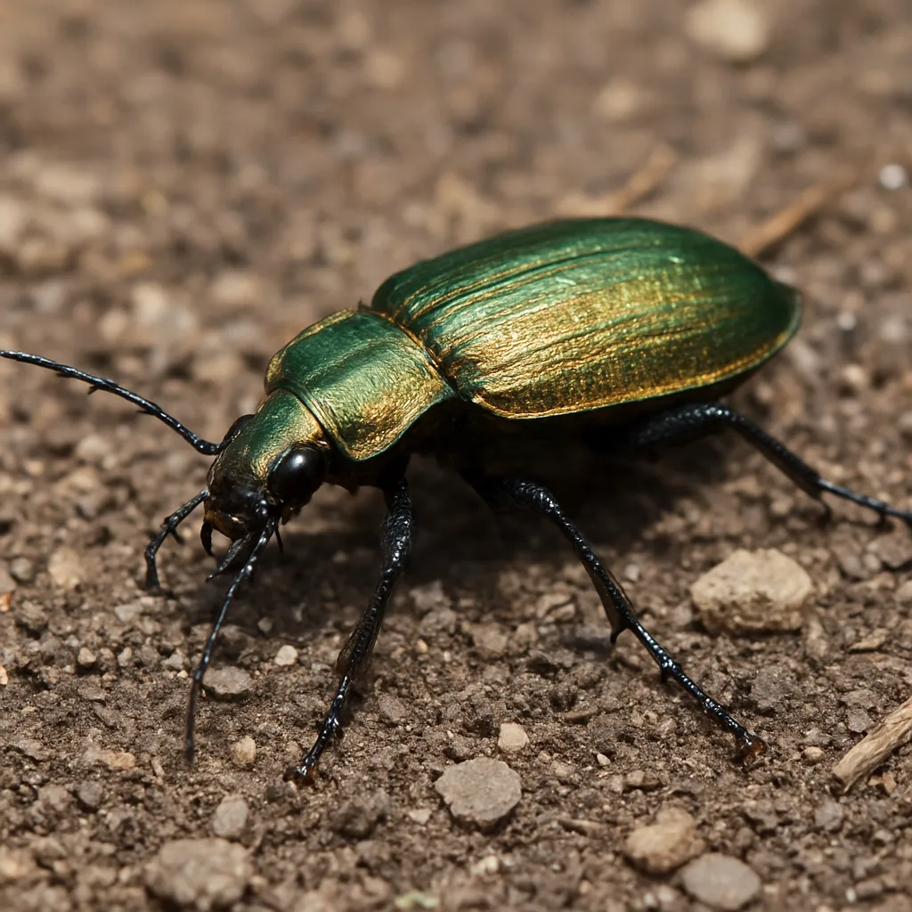 Biegacz złocisty – Carabus auronitens – biegacze