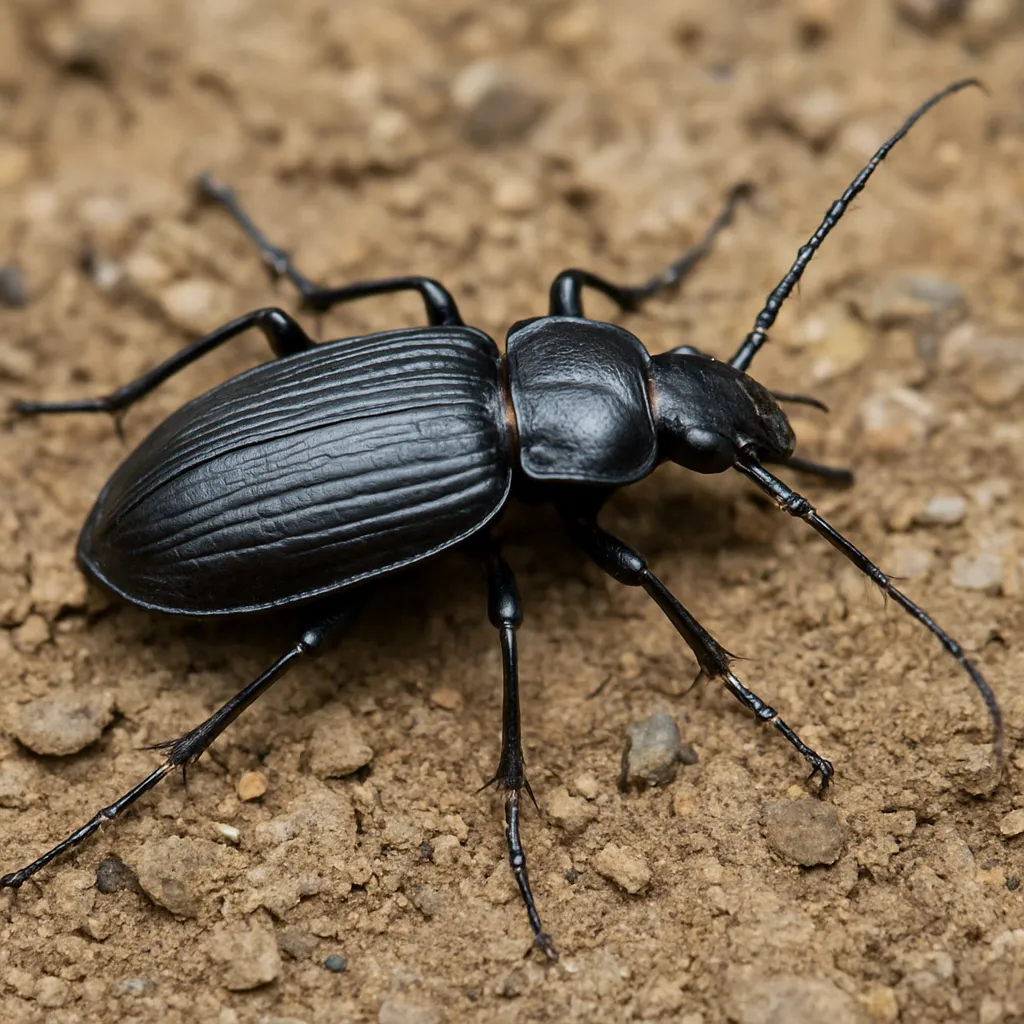 Biegacz górski – Carabus sylvestris – biegacze