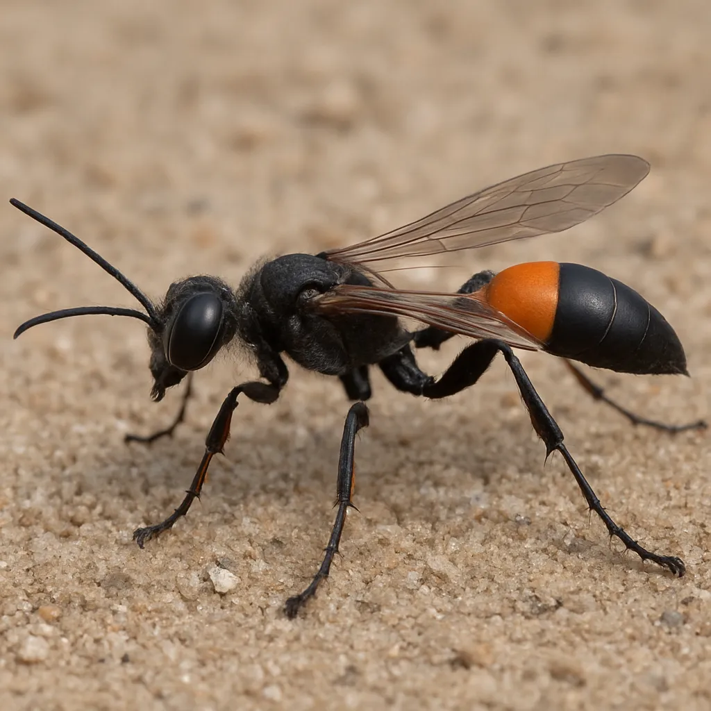 Ammophila sabulosa – osy