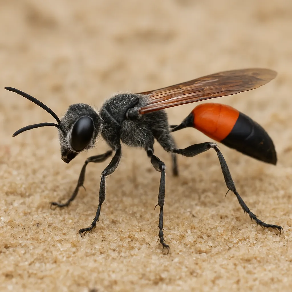 Ammophila pubescens – osy