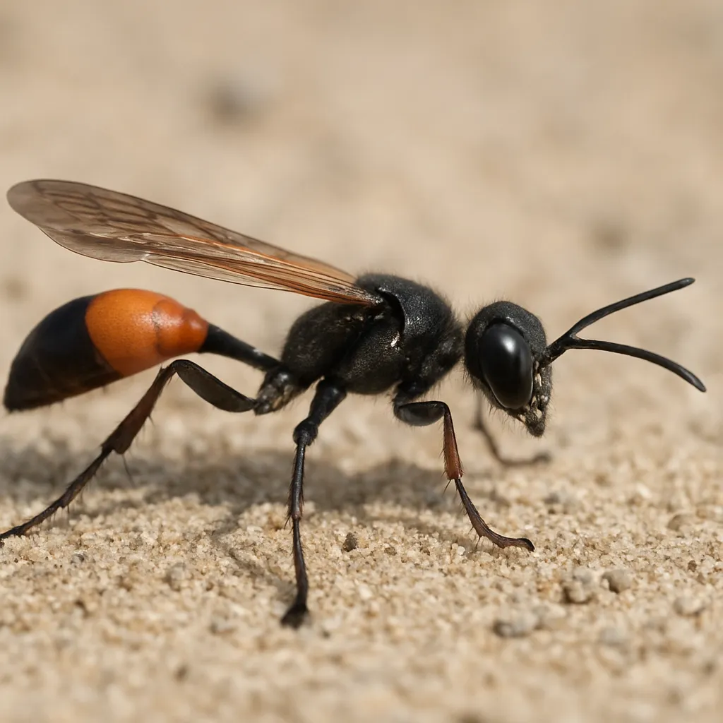 Ammophila campestris – osy