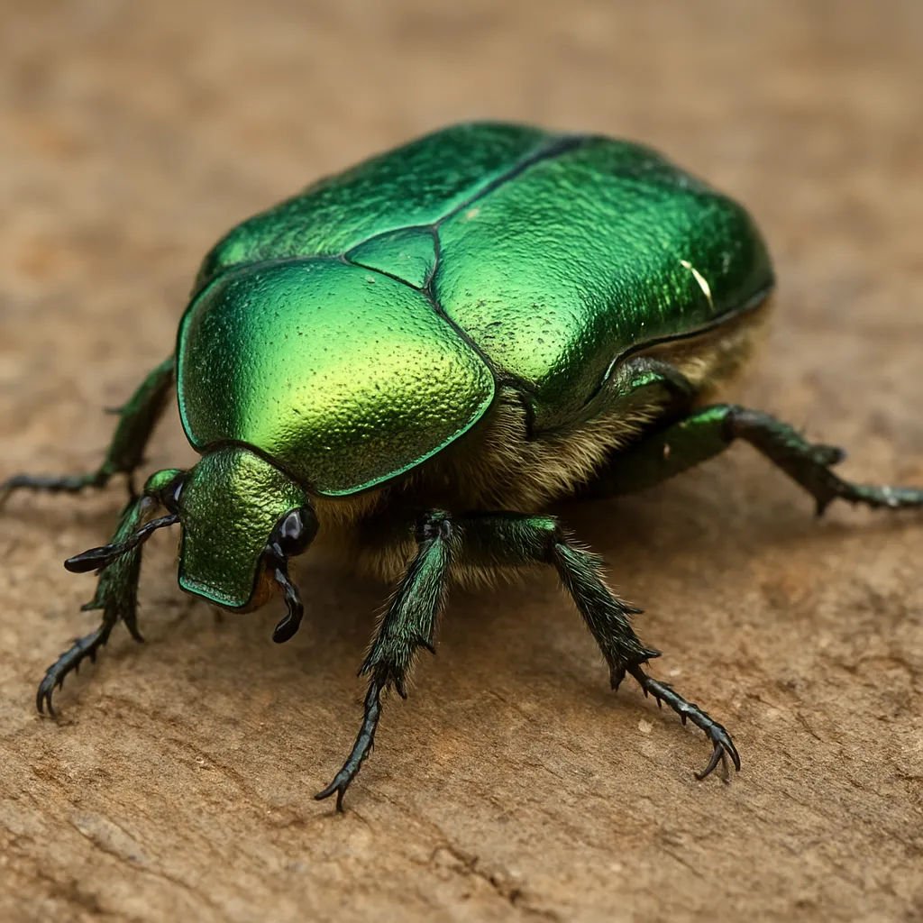 Cetonia viridissima – kruszczyce