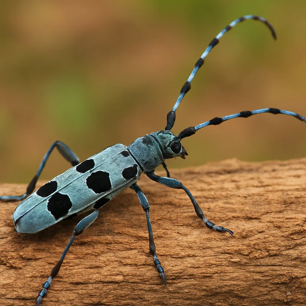 Rosalia gładka – Rosalia laeta – koziorogi