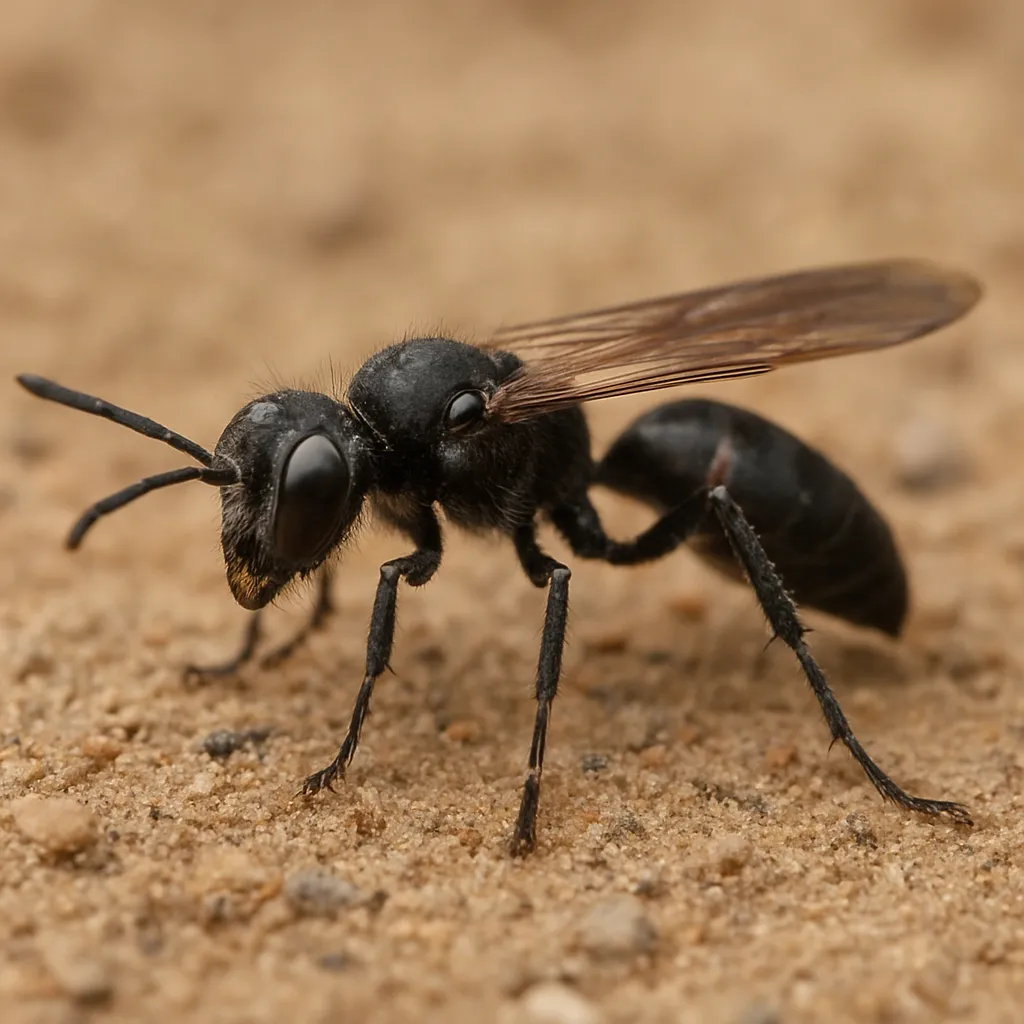 Trypoxylon clavicerum – osy