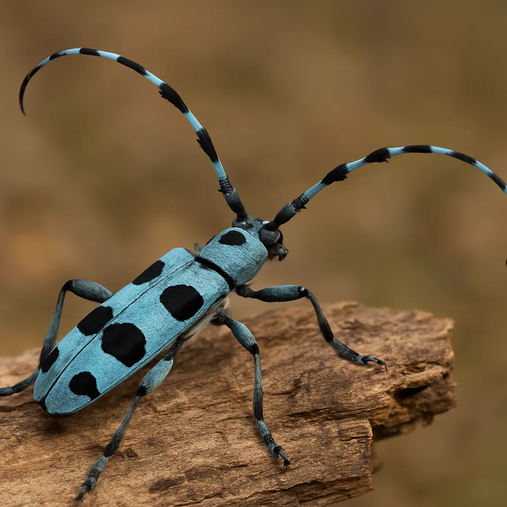 Rosalia batesi orientalis – koziorogi