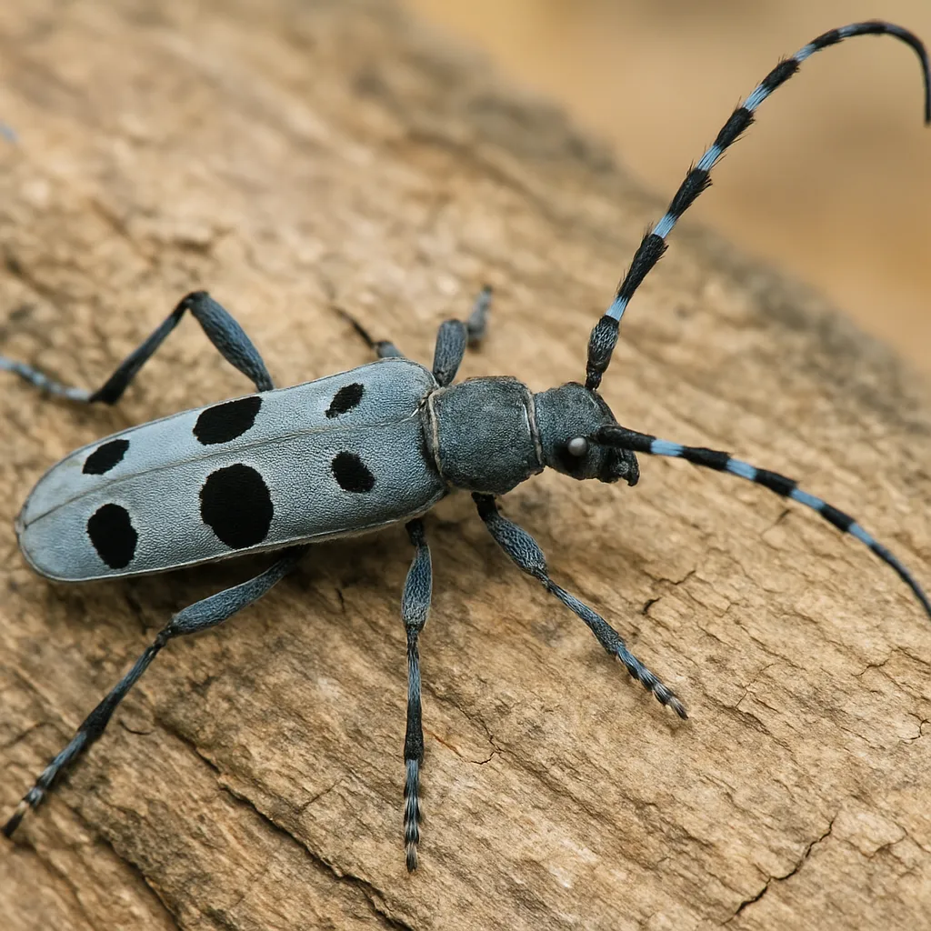 Rosalia alpina caucasica – koziorogi
