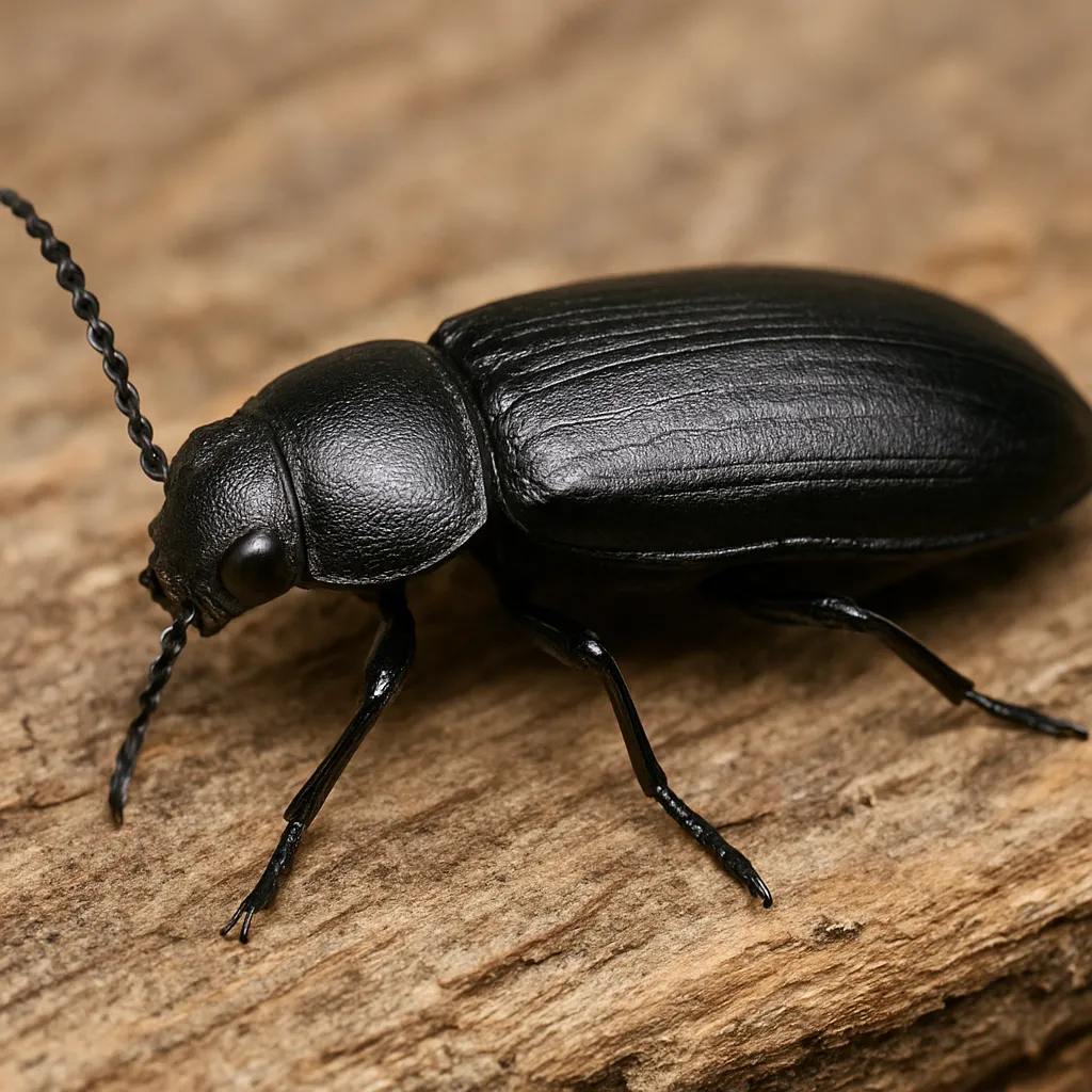 Zbrojec czarny – Phaenops formaneki – bogatkowate