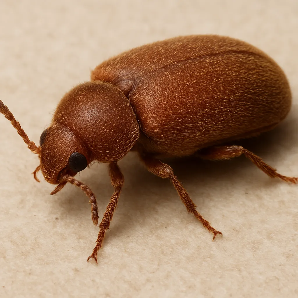 Kołatek tytoniowiec – Lasioderma serricorne – kołatkowate