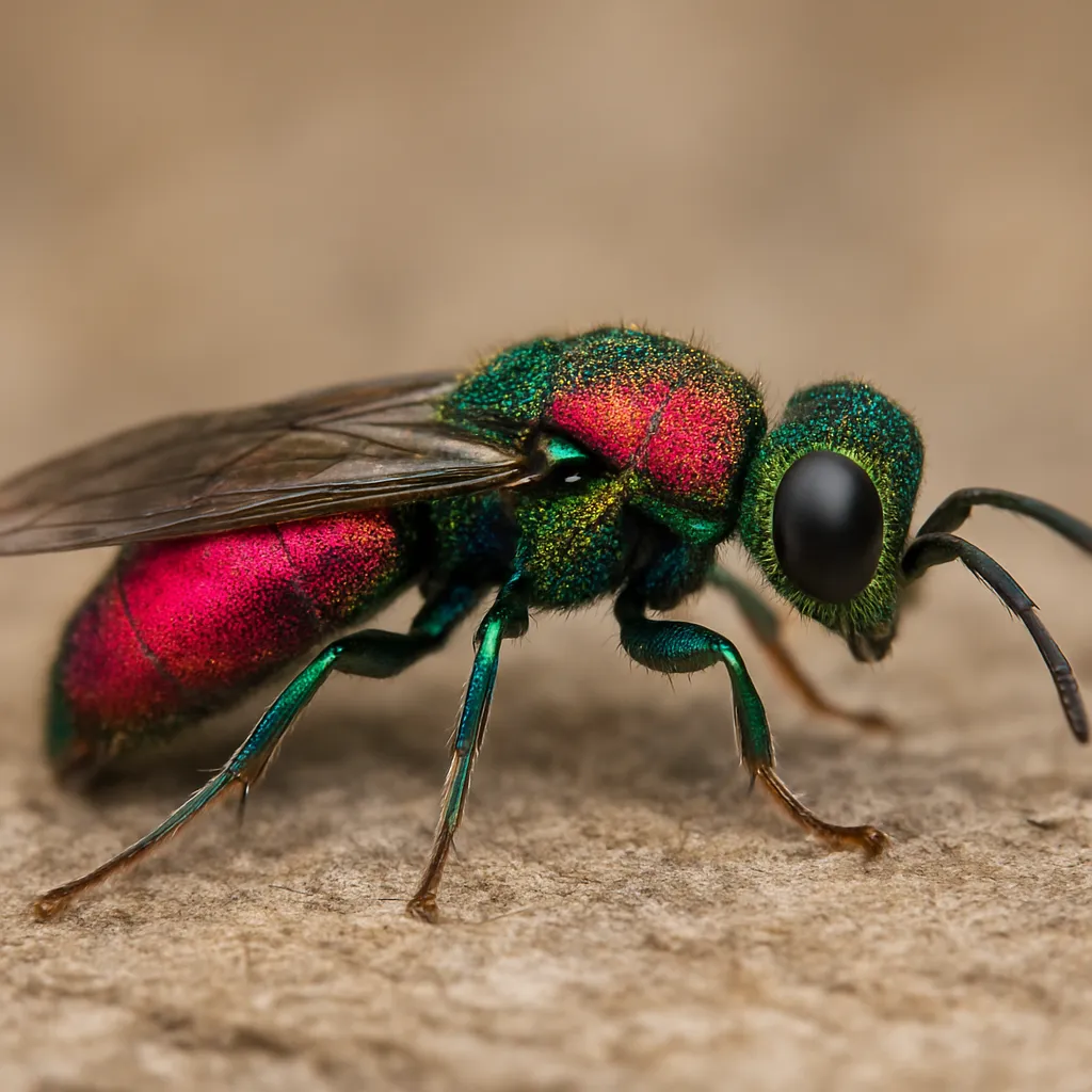 Hedychridium roseum – złotolitki