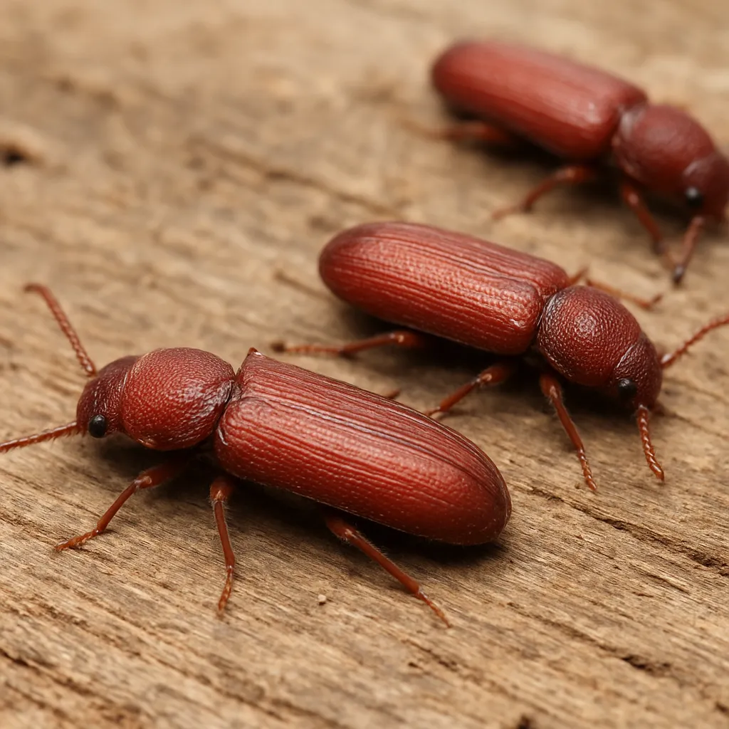 Lyctus sinensis – kołatkowate