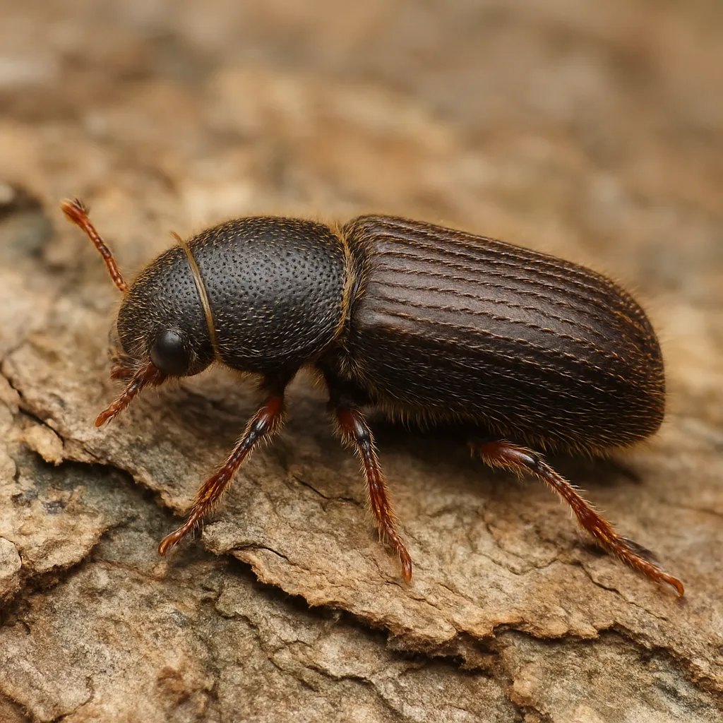 Kornik tajga – Ips subelongatus – korniki