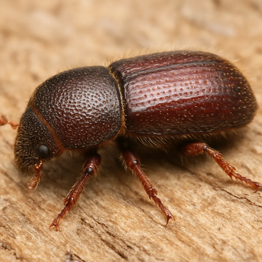 Kornik daglezjowiec – Scolytus unispinosus – korniki