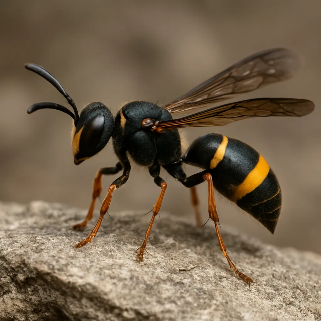 Eumenes coronatus – osy