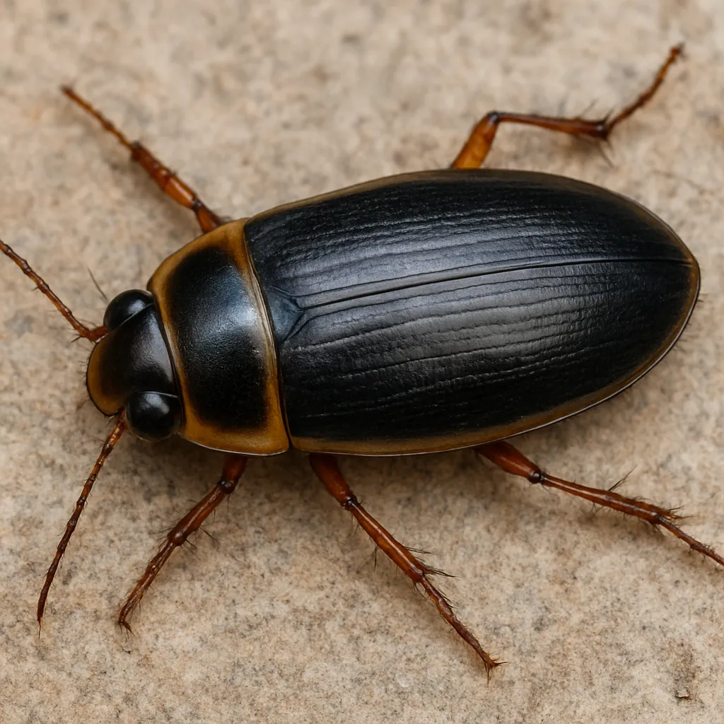 Złotook smukły – Cybister lateralimarginalis – pływakowate