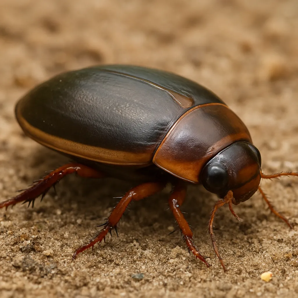 Pływak gładki – Dytiscus circumcinctus – pływakowate