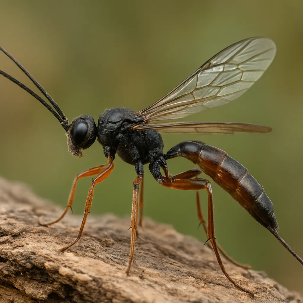 Pimpla hypochondriaca – błonkówki pasożytnicze