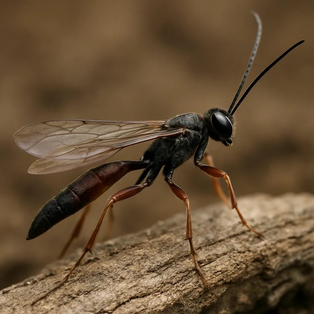 Ichneumonidae sp. – Buathra laborator – błonkówki pasożytnicze