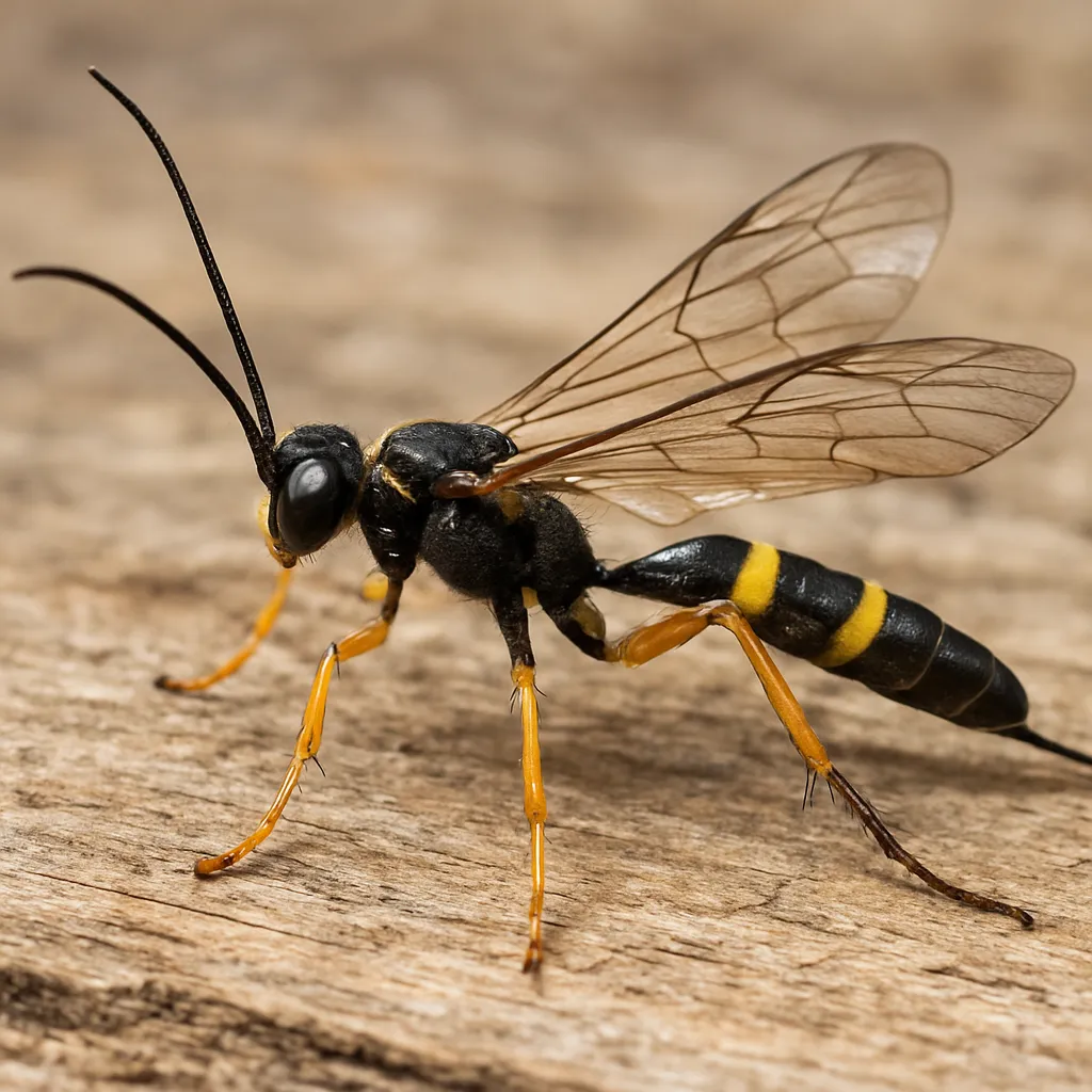 Ichneumonidae sp. – Amblyteles armatorius – błonkówki pasożytnicze