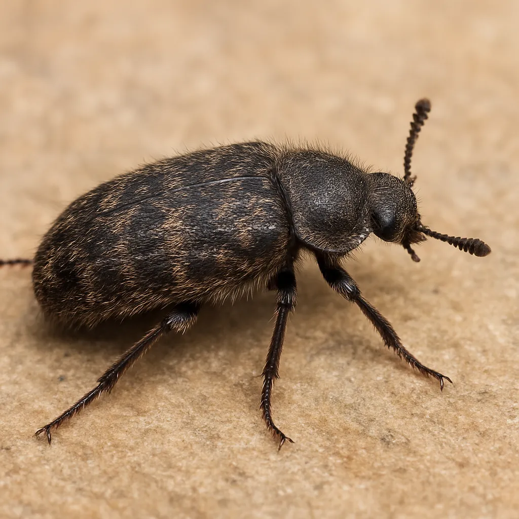 Dermestes carnivorus – skórniki