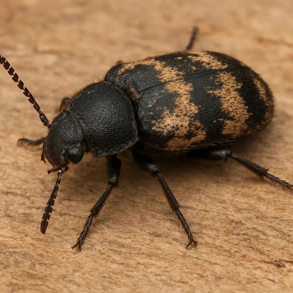 Dermestes peruvianus – skórniki