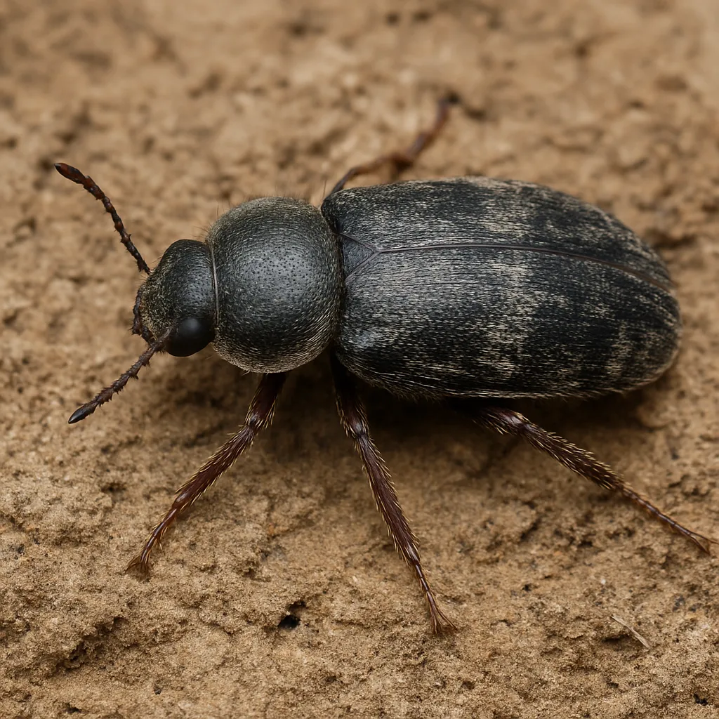 Dermestes murinus – skórniki