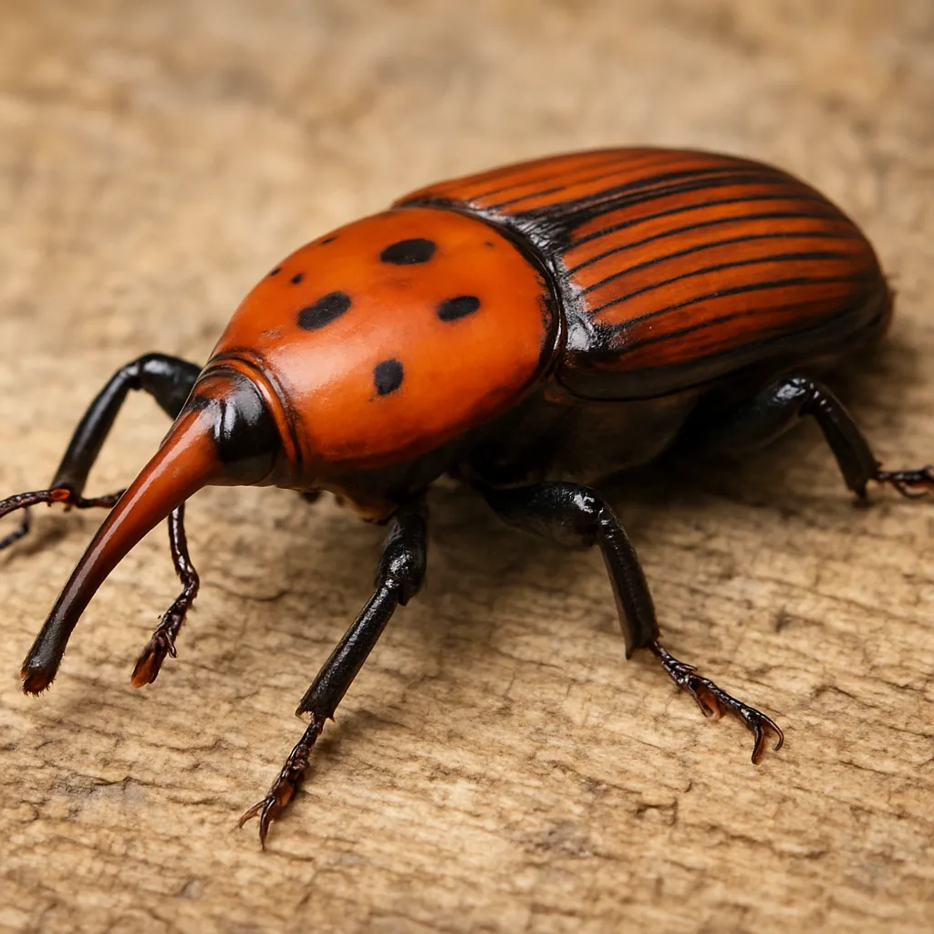 Ryjkowiec palmowy – Rhynchophorus phoenicis – ryjkowce