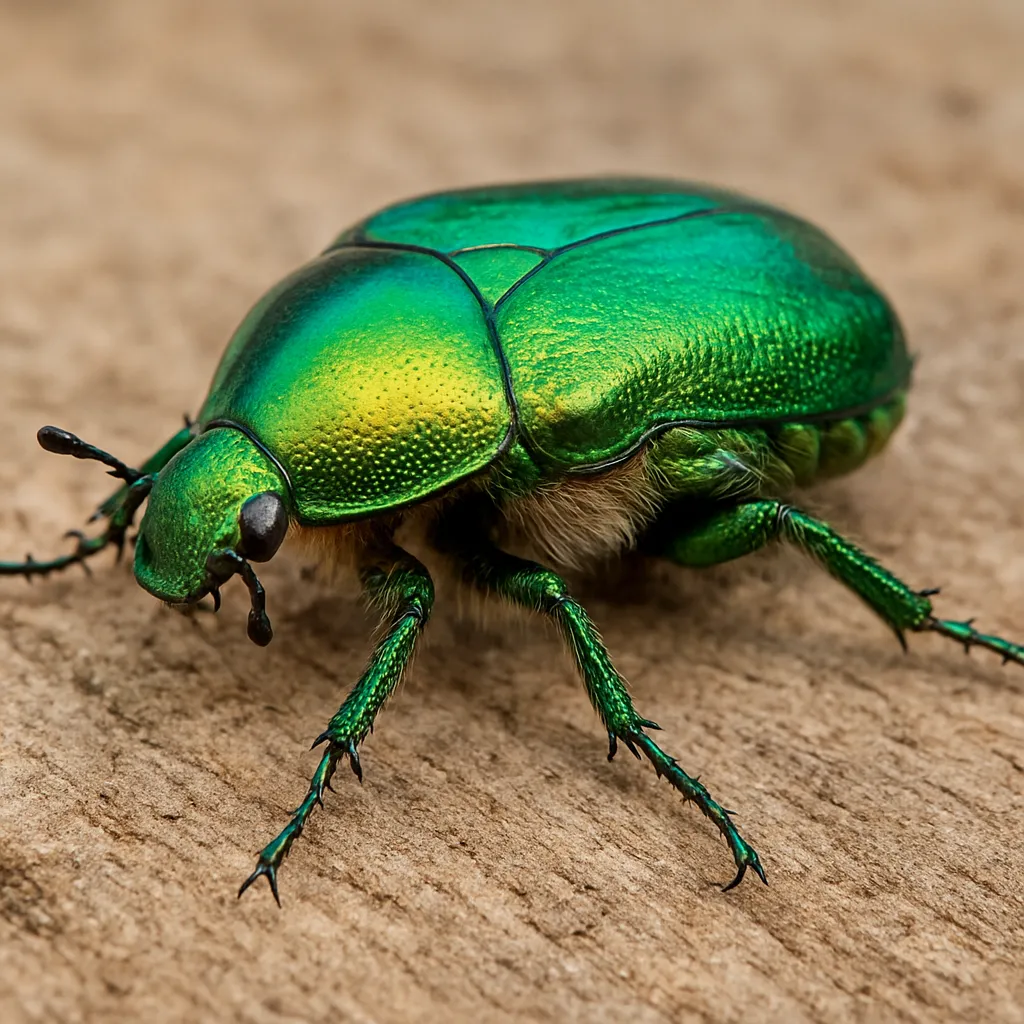 Złotawiec indyjski – Cetonia indica – kruszczyce