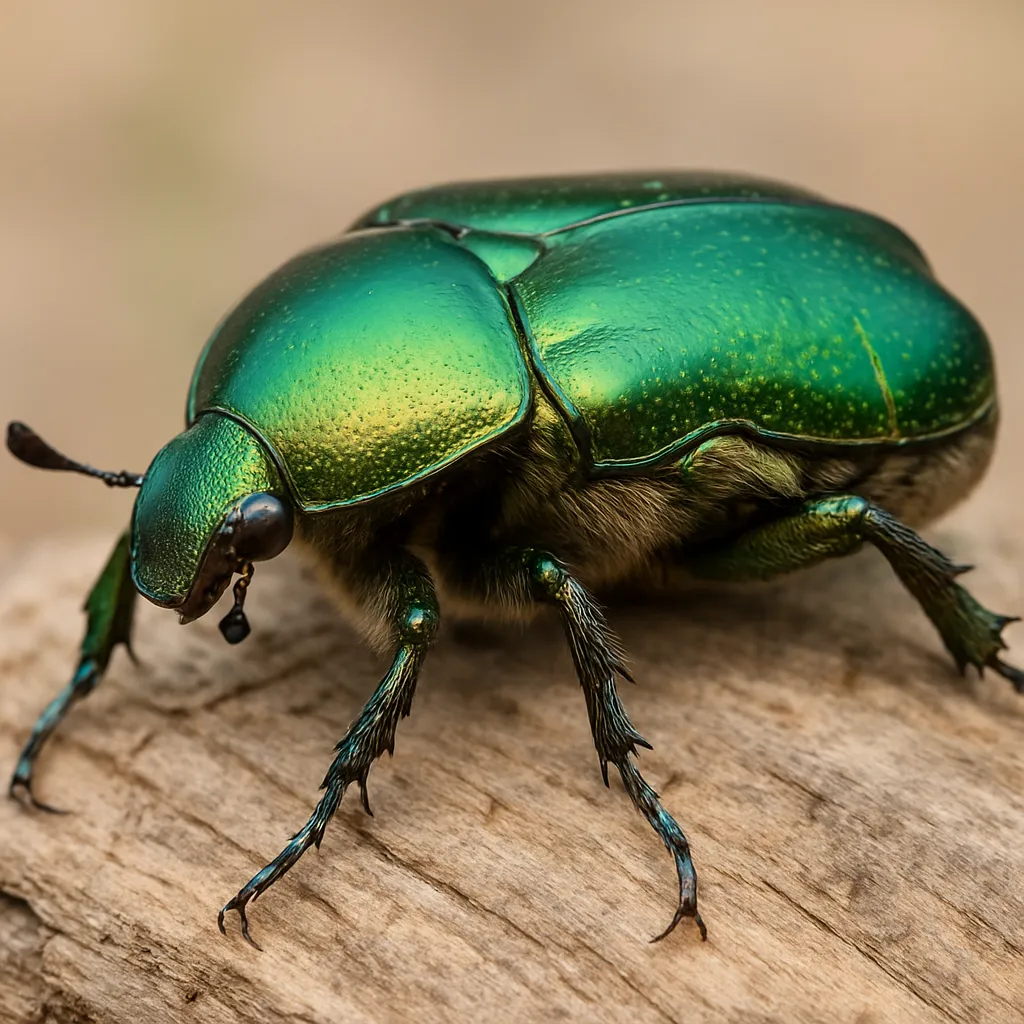 Złotawiec olbrzymi – Cetonia gigantea – kruszczyce
