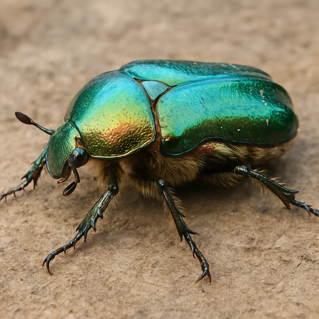 Cetonia farreri – kruszczyce