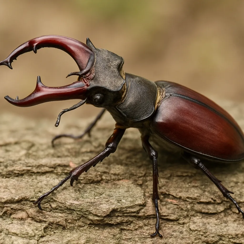 Jelonek wschodni – Lucanus formosanus – jelonki
