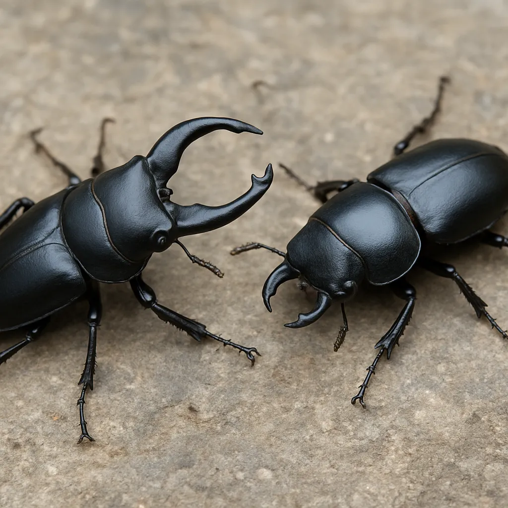 Dorcus montivagus – jelonki