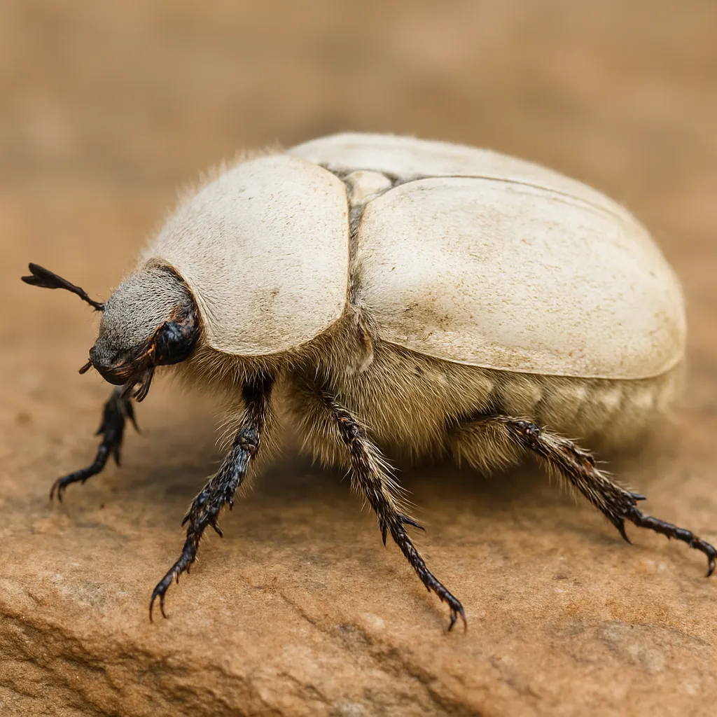 Kruszczyca biała – Protaetia albopilosa – kruszczyce